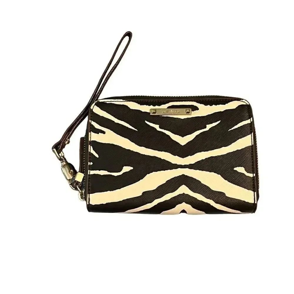 Stella and dot zebra print, wrist wallet